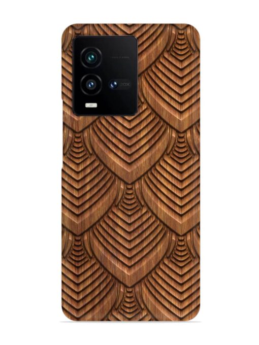 Carved Pattern On Snap Case for Iqoo 9T (5G) Zapvi