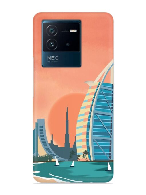 Dubai Architectural Scenery Snap Case for Iqoo Neo 6 (5G) Zapvi