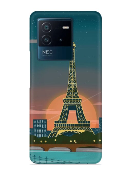 Scenery Architecture France Paris Snap Case for Iqoo Neo 6 (5G) Zapvi