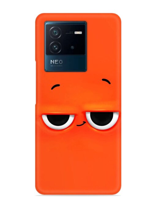 Smiley Face Snap Case for Iqoo Neo 6 (5G) Zapvi