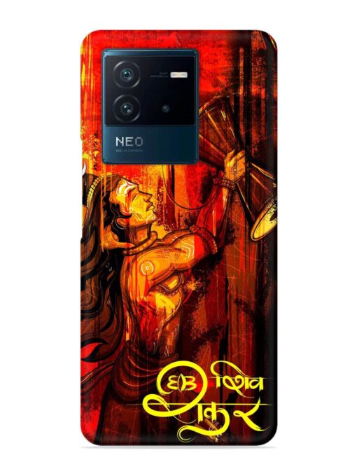 Illustration Lord Shiva Snap Case for Iqoo Neo 6 (5G) Zapvi