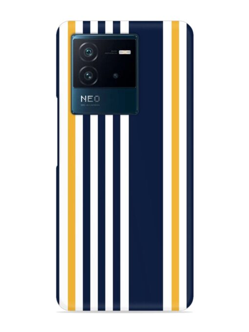 Seamless Stripe Pattern Snap Case for Iqoo Neo 6 (5G) Zapvi