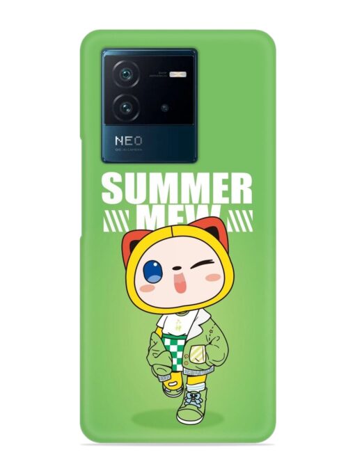 Summer Mew Snap Case for Iqoo Neo 6 (5G) Zapvi