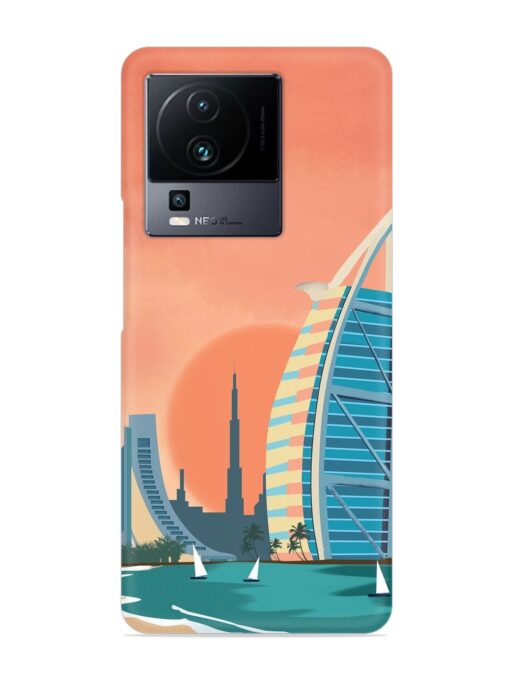 Dubai Architectural Scenery Snap Case for Iqoo Neo 7 (5G) Zapvi