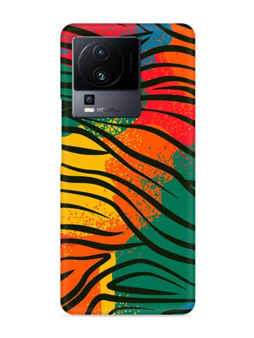 Bright Colorful Snap Case for Iqoo Neo 7 (5G) Zapvi