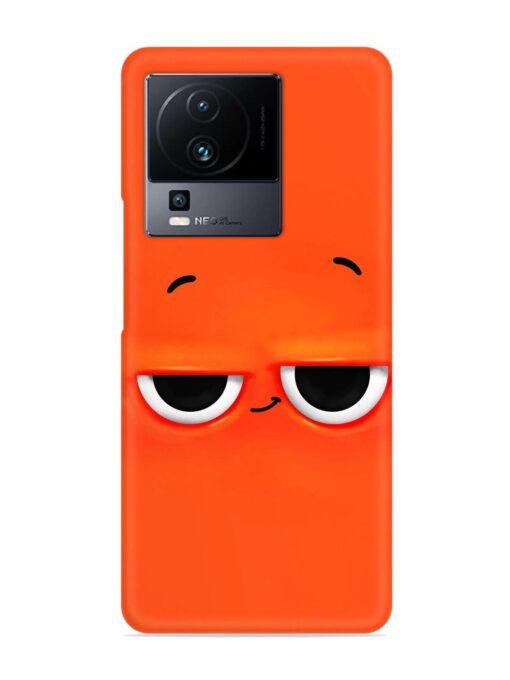 Smiley Face Snap Case for Iqoo Neo 7 (5G) Zapvi