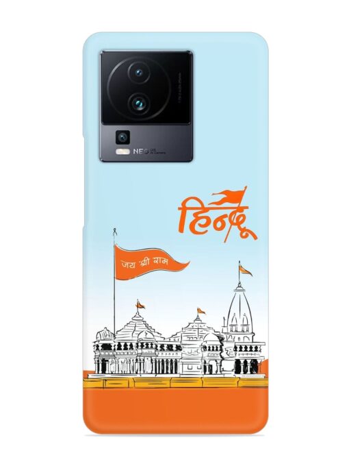 Ram Mandir Hindu Snap Case for Iqoo Neo 7 (5G) Zapvi