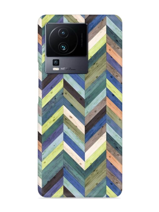 Chevron Random Color Snap Case for Iqoo Neo 7 (5G) Zapvi