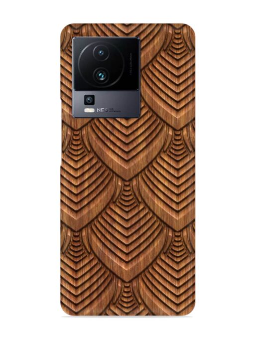 Carved Pattern On Snap Case for Iqoo Neo 7 (5G) Zapvi