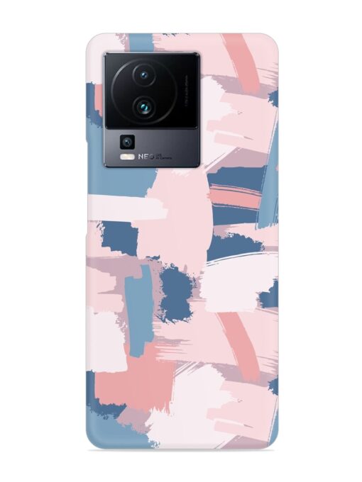 Vector Seamless Grunge Snap Case for Iqoo Neo 7 (5G) Zapvi