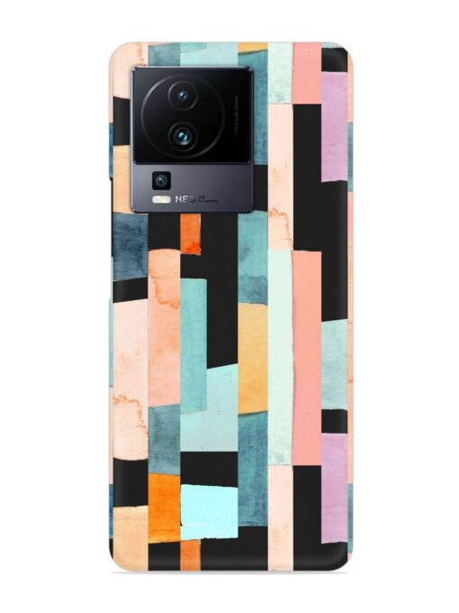 Geometric Seamless Pattern Snap Case for Iqoo Neo 7 (5G) Zapvi