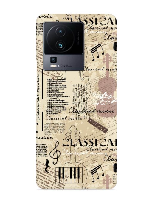 Classical Music Lpattern Snap Case for Iqoo Neo 7 (5G) Zapvi