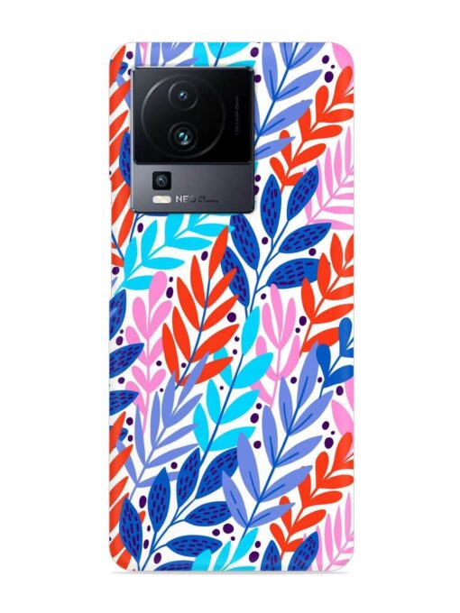 Bright Floral Tropical Snap Case for Iqoo Neo 7 (5G) Zapvi