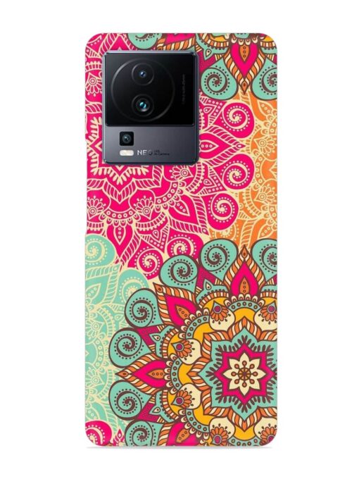 Mandala Seamless Snap Case for Iqoo Neo 7 Pro (5G) Zapvi