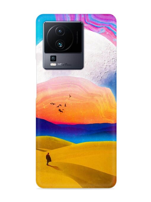 Sandy Desert Snap Case for Iqoo Neo 7 Pro (5G) Zapvi