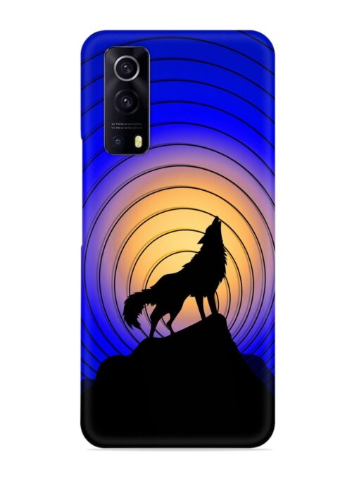 Fox Roaring Design Snap Case for Iqoo Z3 (5G) Zapvi