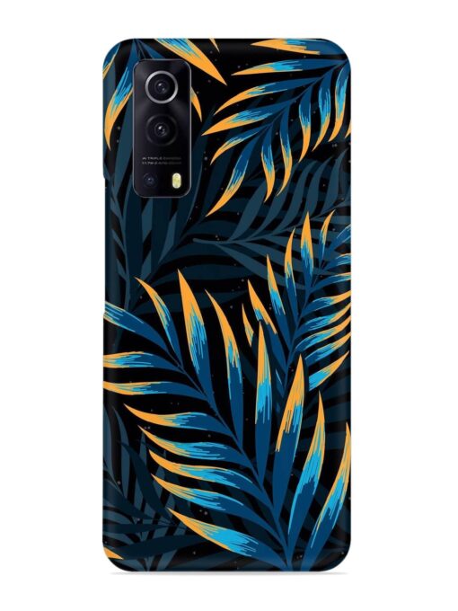 Abstract Leaf Art Snap Case for Iqoo Z3 (5G) Zapvi