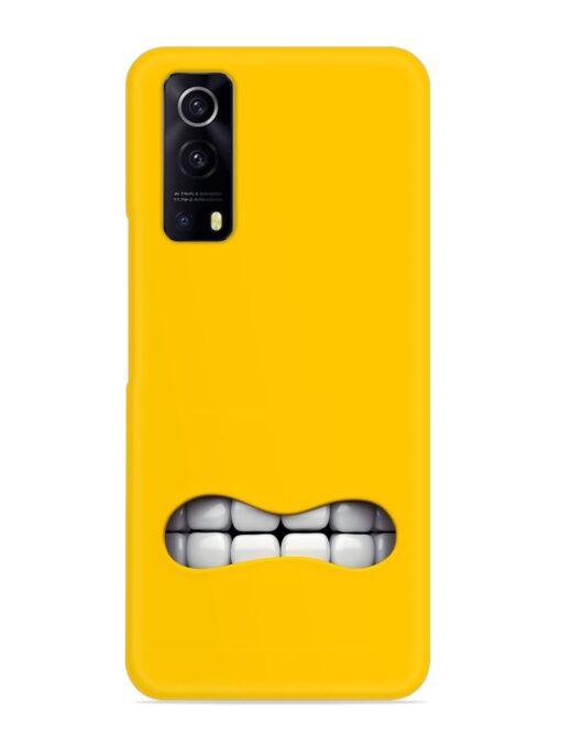 Mouth Character On Snap Case for Iqoo Z3 (5G) Zapvi