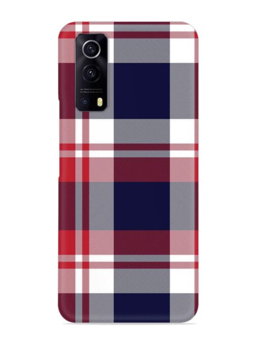 Classic Plaid Tartan Snap Case for Iqoo Z3 (5G) Zapvi