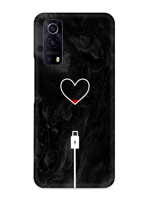 Heart Charging Vector Snap Case for Iqoo Z3 (5G) Zapvi