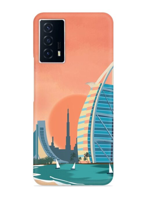 Dubai Architectural Scenery Snap Case for Iqoo Z5 (5G) Zapvi