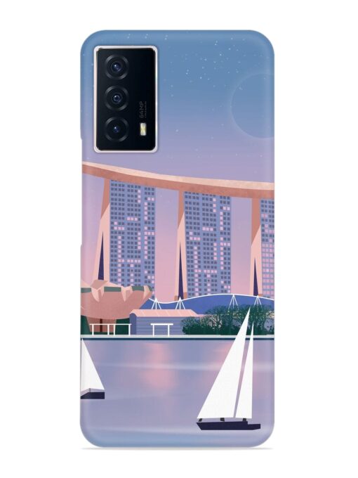 Singapore Scenery Architecture Snap Case for Iqoo Z5 (5G) Zapvi