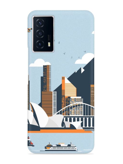 Sydney Opera Landscape Snap Case for Iqoo Z5 (5G) Zapvi