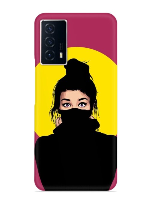 Girly Vector Snap Case for Iqoo Z5 (5G) Zapvi