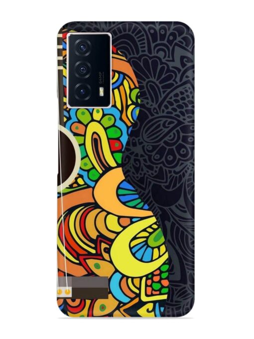 Guitar Vector Art Snap Case for Iqoo Z5 (5G) Zapvi