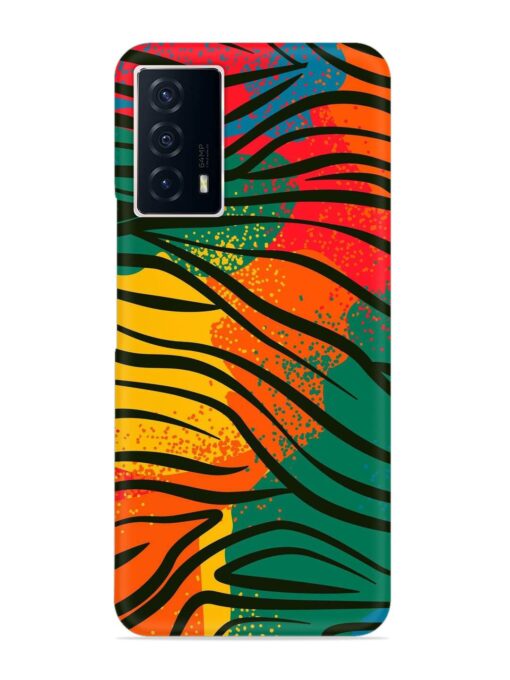 Bright Colorful Snap Case for Iqoo Z5 (5G) Zapvi