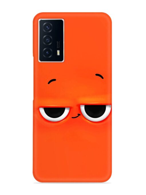 Smiley Face Snap Case for Iqoo Z5 (5G) Zapvi