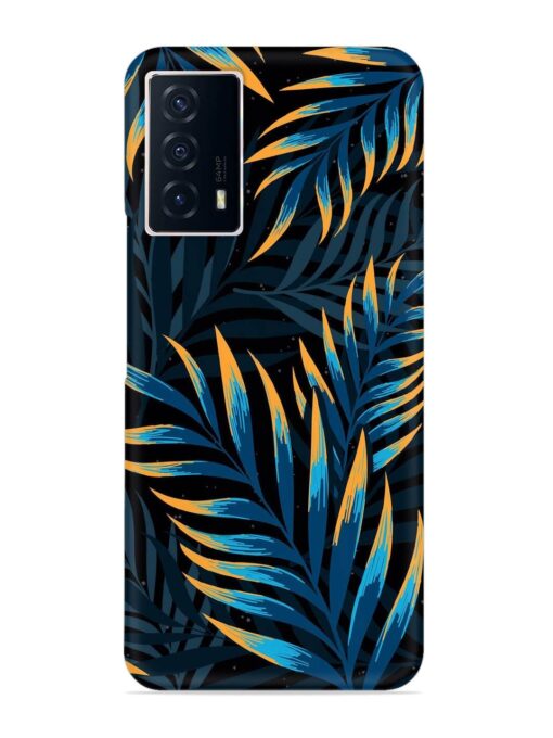 Abstract Leaf Art Snap Case for Iqoo Z5 (5G) Zapvi