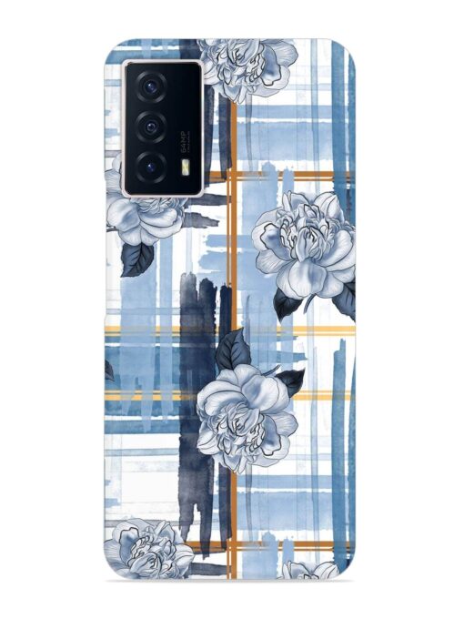 Watercolor Pattern Rose Snap Case for Iqoo Z5 (5G) Zapvi