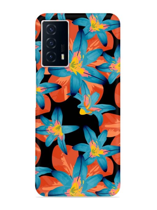 Philippine Flowers Seamless Snap Case for Iqoo Z5 (5G) Zapvi