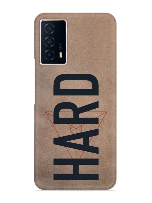 Hard Typo Snap Case for Iqoo Z5 (5G) Zapvi