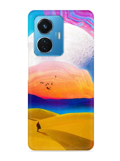 Sandy Desert Snap Case for Iqoo Z6 (44W) Zapvi