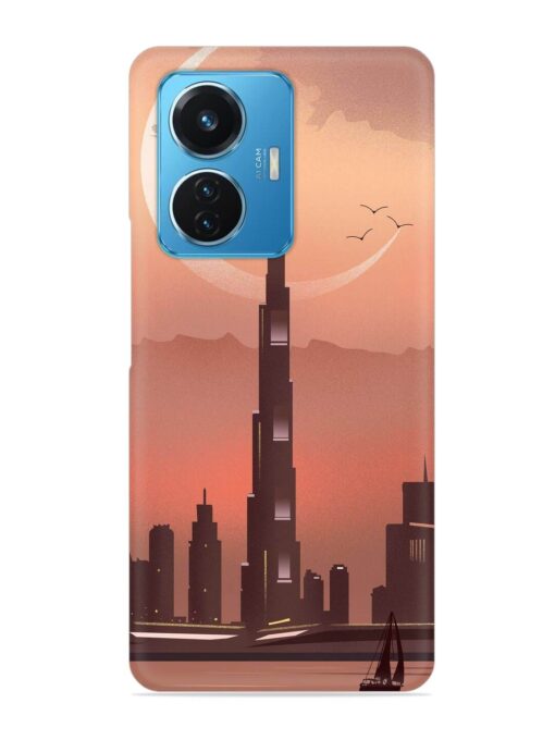 Landmark Burj Khalifa Snap Case for Iqoo Z6 (44W) Zapvi