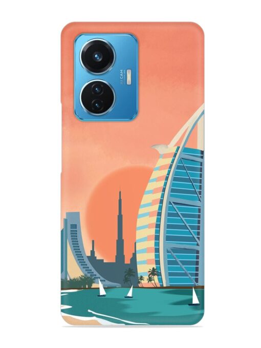 Dubai Architectural Scenery Snap Case for Iqoo Z6 (44W) Zapvi