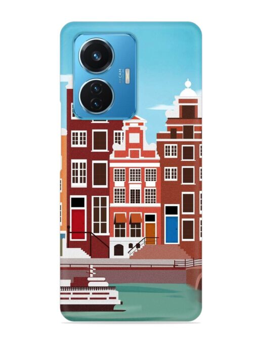 Scenery Architecture Amsterdam Landscape Snap Case for Iqoo Z6 (44W) Zapvi