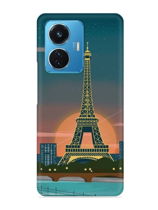 Scenery Architecture France Paris Snap Case for Iqoo Z6 (44W) Zapvi