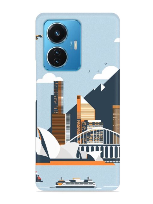 Sydney Opera Landscape Snap Case for Iqoo Z6 (44W) Zapvi