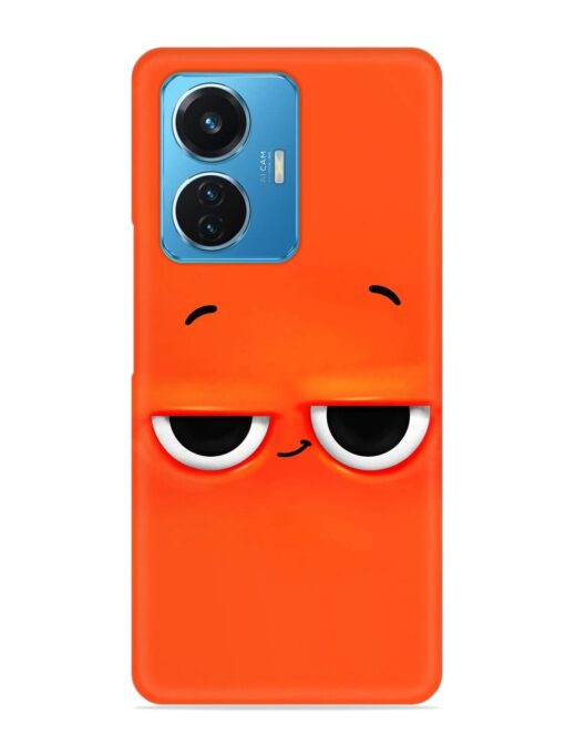 Smiley Face Snap Case for Iqoo Z6 (44W) Zapvi