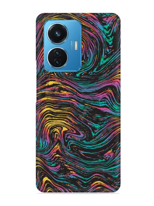 Abstract Liquid Colors Snap Case for Iqoo Z6 (44W) Zapvi