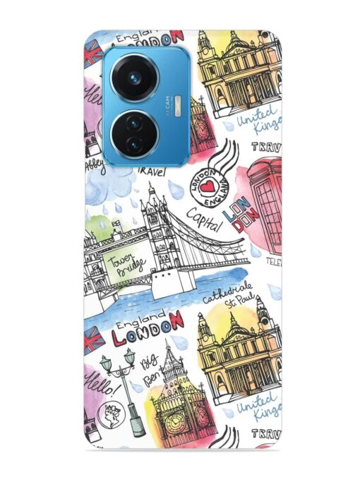 Vector London Landmark Snap Case for Iqoo Z6 (44W) Zapvi