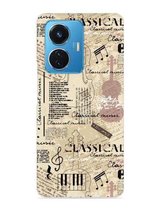 Classical Music Lpattern Snap Case for Iqoo Z6 (44W) Zapvi