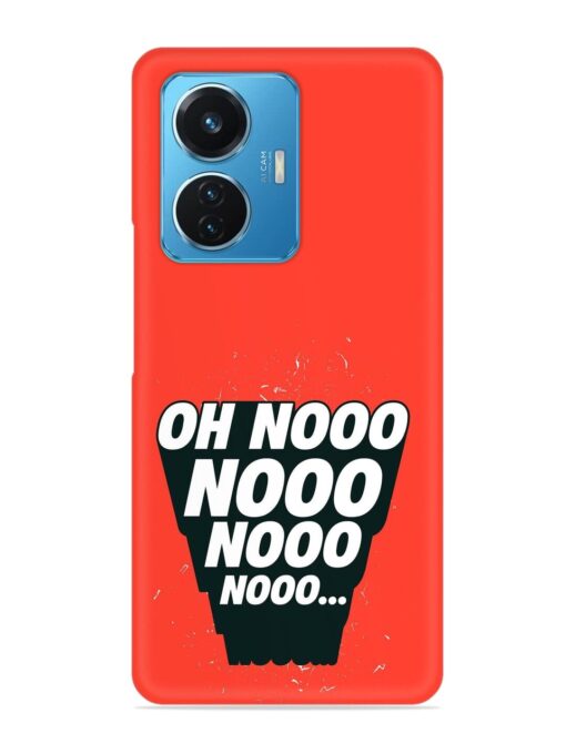 Oh Nooo Snap Case for Iqoo Z6 (44W) Zapvi