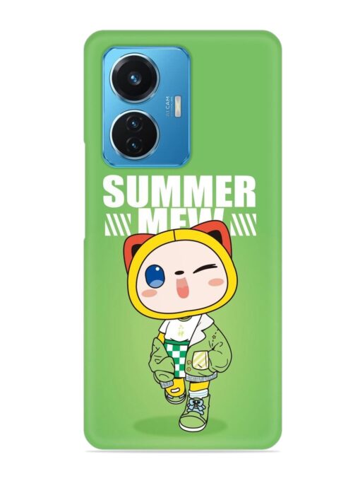 Summer Mew Snap Case for Iqoo Z6 (44W) Zapvi