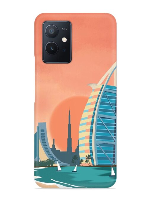 Dubai Architectural Scenery Snap Case for Iqoo Z6 (5G) Zapvi