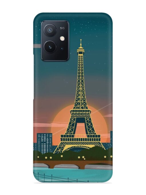 Scenery Architecture France Paris Snap Case for Iqoo Z6 (5G) Zapvi