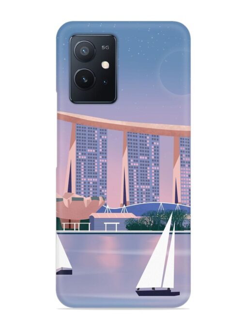 Singapore Scenery Architecture Snap Case for Iqoo Z6 (5G) Zapvi